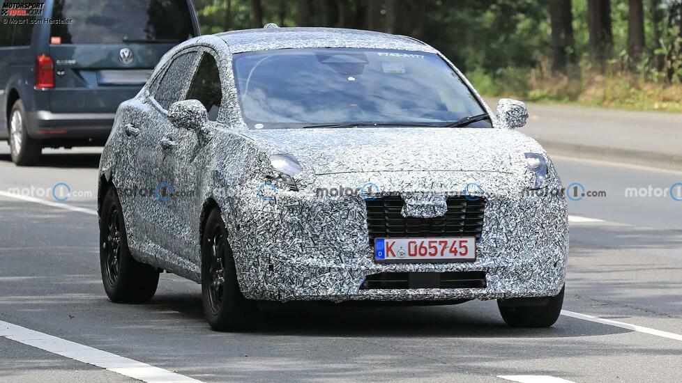 Spionagefoto des Ford Puma Facelifts 2024