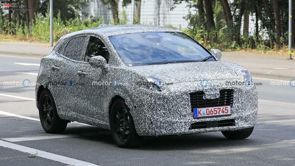 Spionagefoto des Ford Puma Facelifts 2024