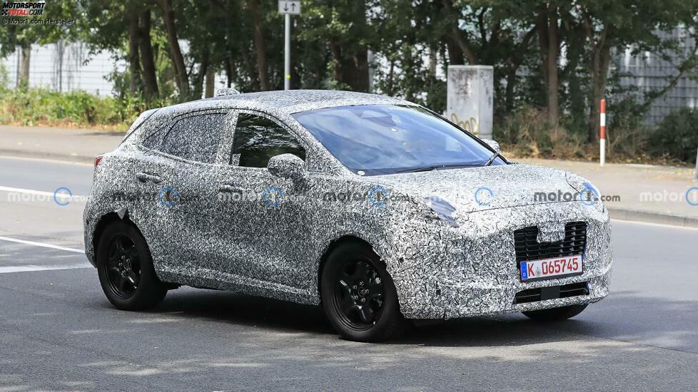 Spionagefoto des Ford Puma Facelifts 2024