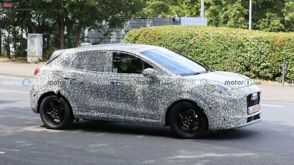 Spionagefoto des Ford Puma Facelifts 2024