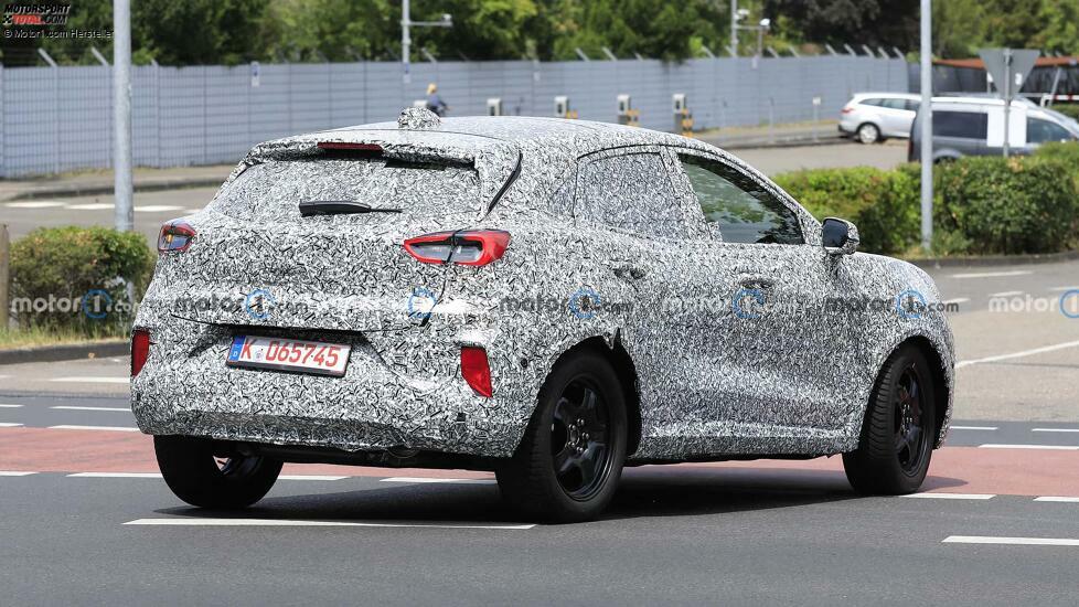 Spionagefoto des Ford Puma Facelifts 2024