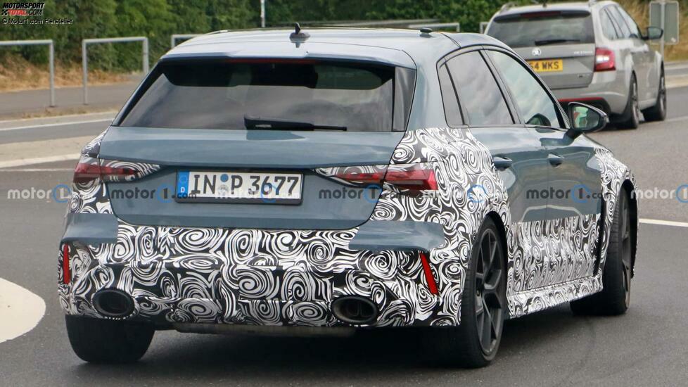 Audi RS3 Spionagefotos
