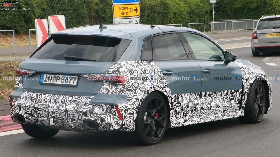 Audi RS3 Spionagefotos