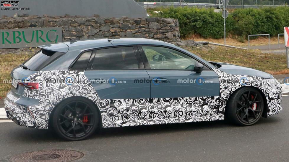 Audi RS3 Spionagefotos