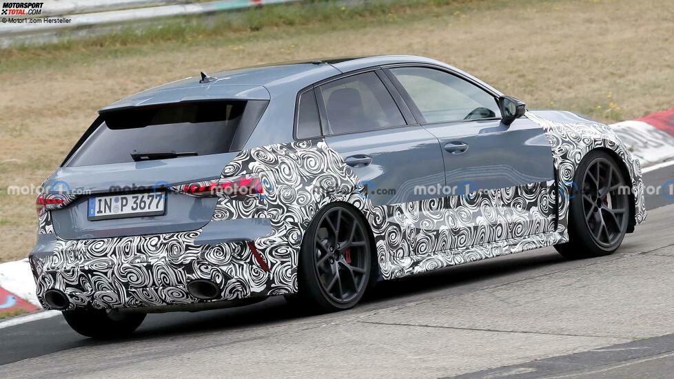 Audi RS3 Spionagefotos