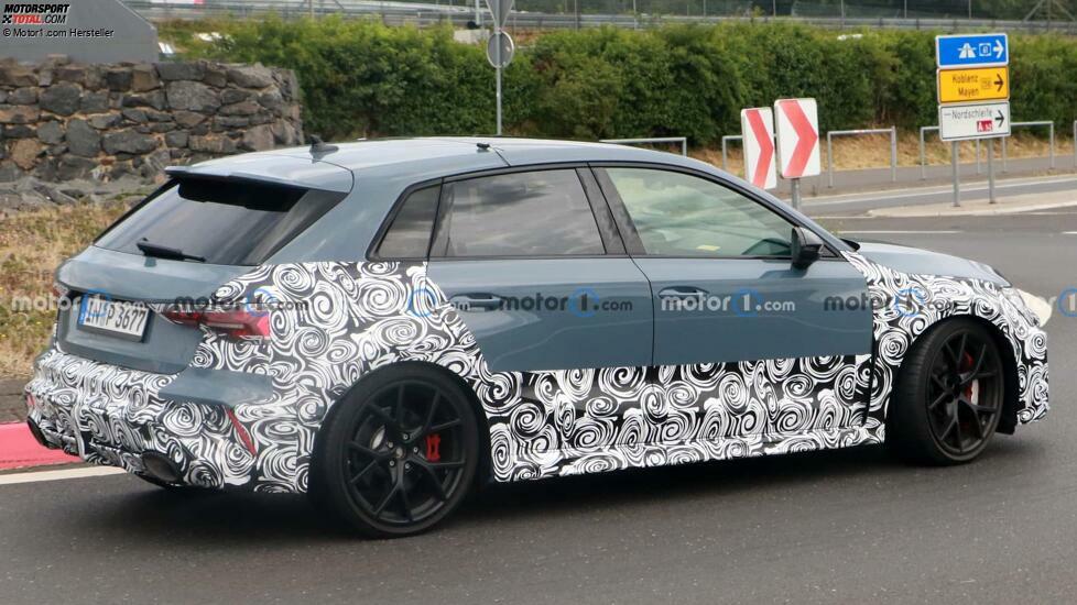 Audi RS3 Spionagefotos