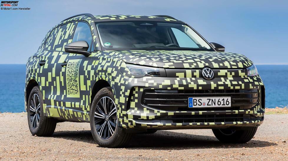 VW Tiguan (2023) Covered Drive