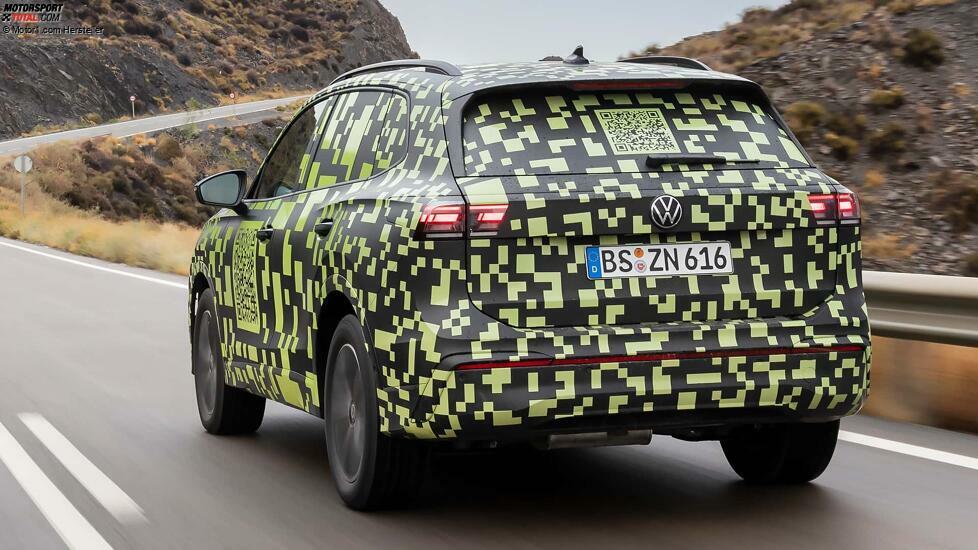 VW Tiguan (2023) Covered Drive
