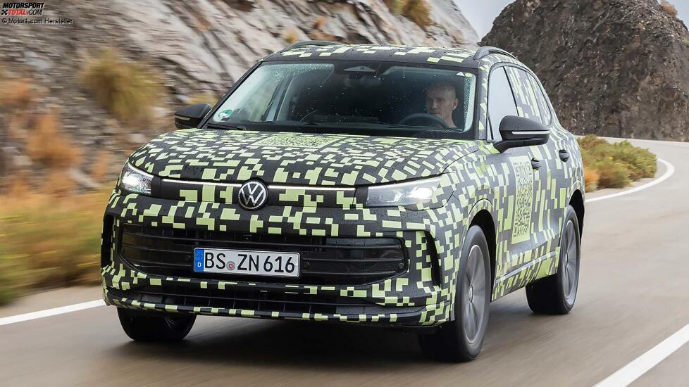 VW Tiguan (2023) Covered Drive