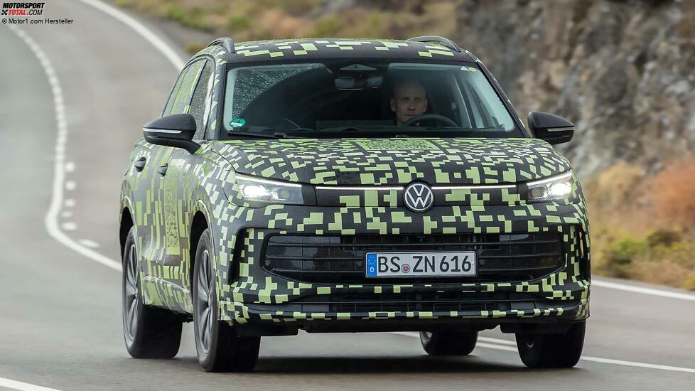 VW Tiguan (2023) Covered Drive