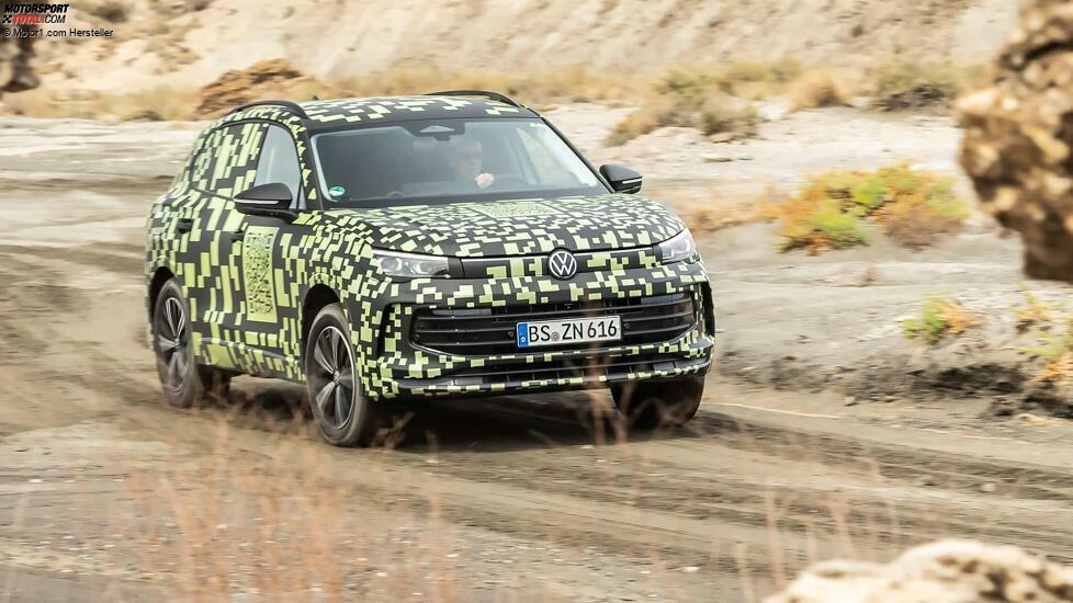 VW Tiguan (2023) Covered Drive