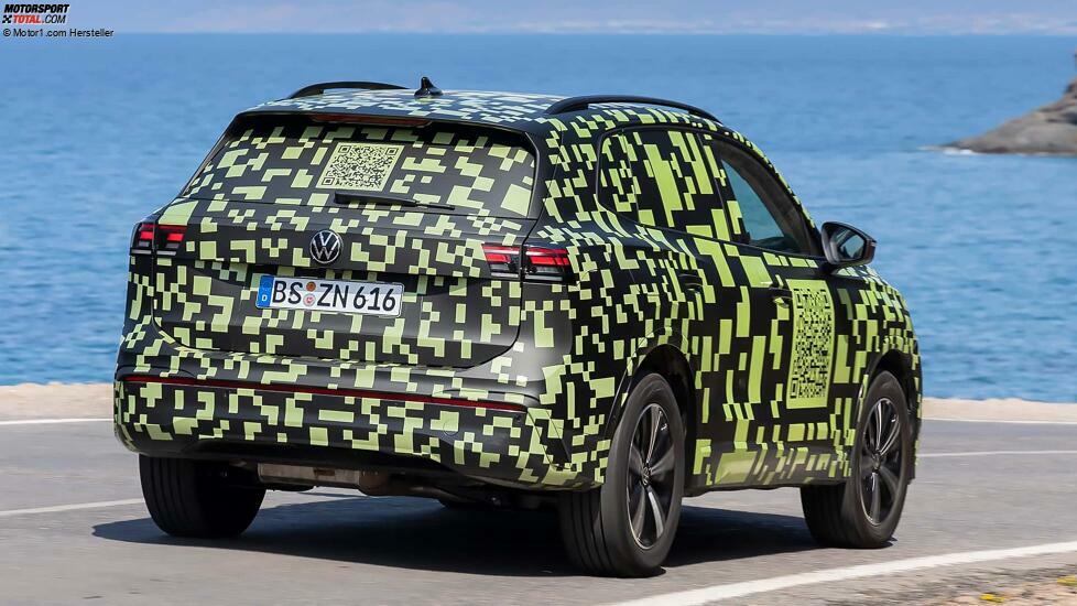 VW Tiguan (2023) Covered Drive
