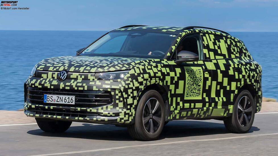 VW Tiguan (2023) Covered Drive
