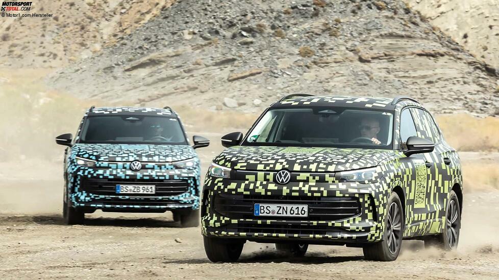 VW Tiguan (2023) Covered Drive