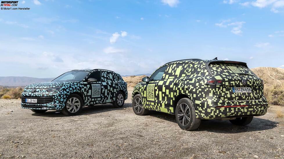 VW Tiguan (2023) Covered Drive