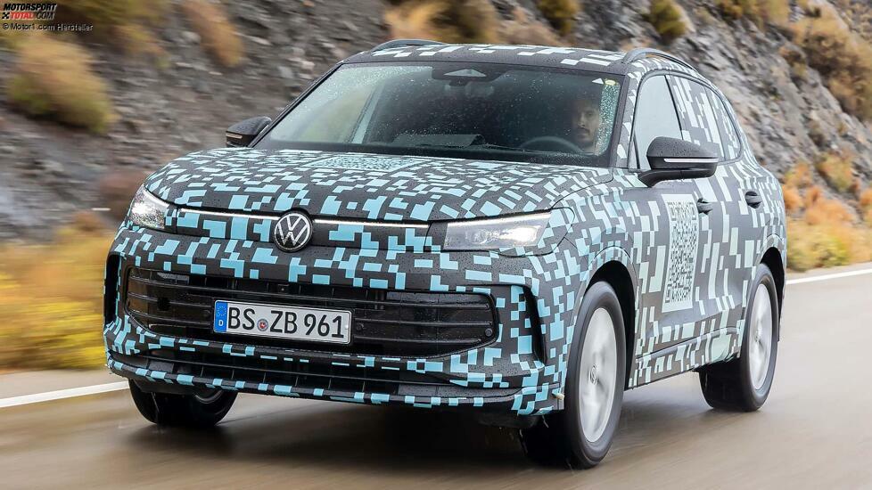 VW Tiguan (2023) Covered Drive