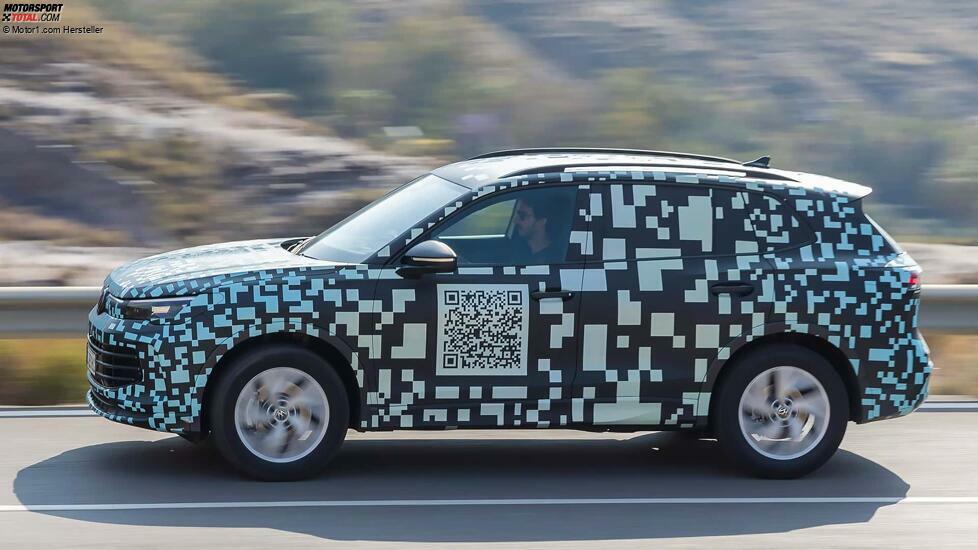 VW Tiguan (2023) Covered Drive