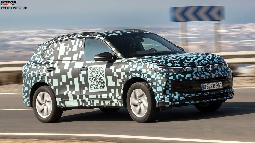 VW Tiguan (2023) Covered Drive
