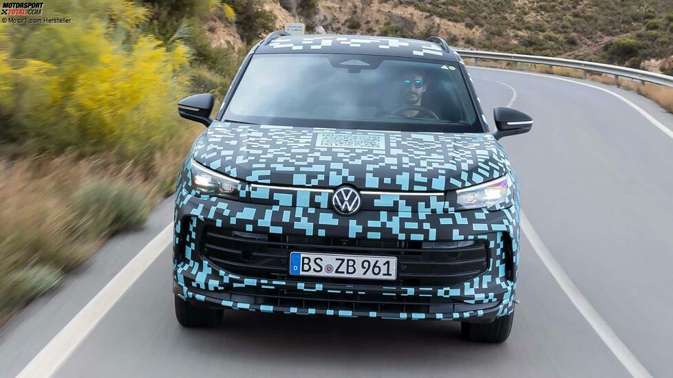 VW Tiguan (2023) Covered Drive