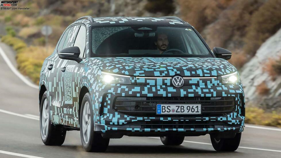 VW Tiguan (2023) Covered Drive