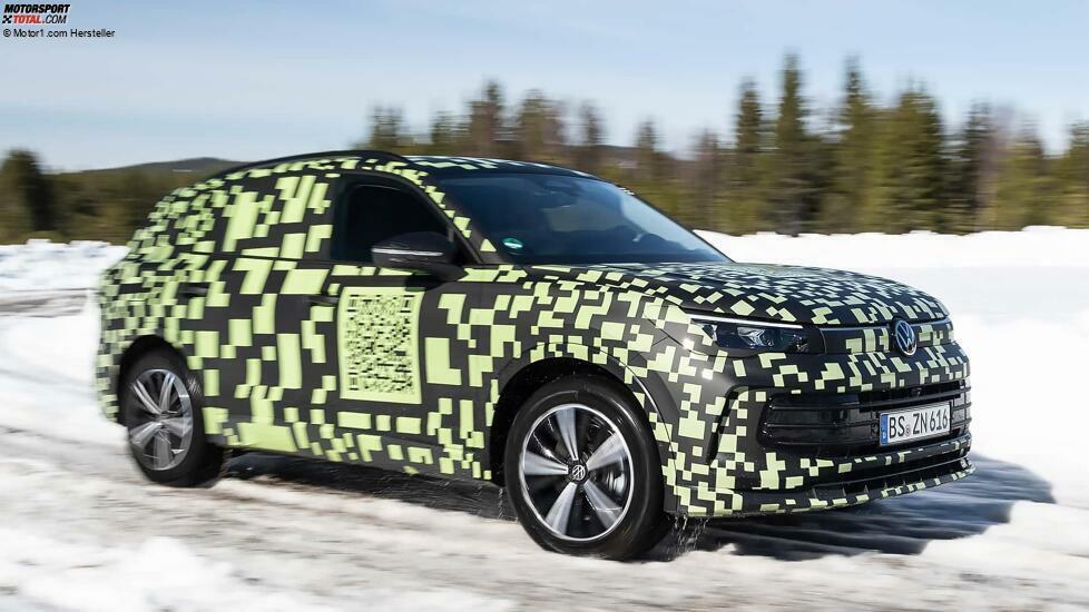 VW Tiguan (2023) Covered Drive