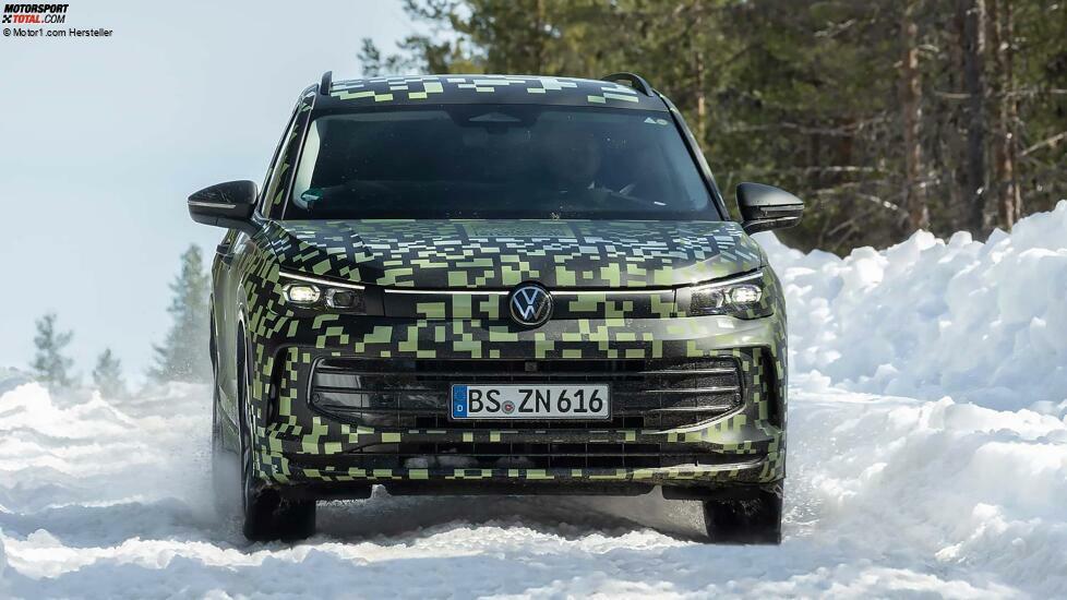 VW Tiguan (2023) Covered Drive