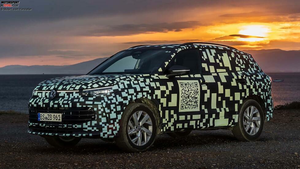 VW Tiguan (2023) Covered Drive