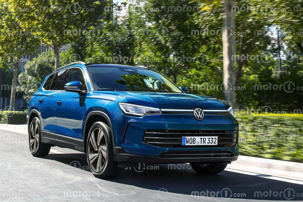 In Nordamerika wird das Fahrzeug wohl als Tiguan vermarktet werden, während es in Europa Tayron heißen könnte