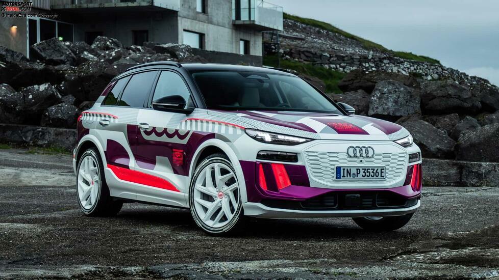 Audi Q6 e-tron (2024) seriennaher Prototyp