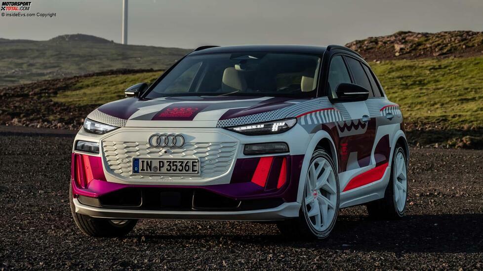 Audi Q6 e-tron (2024) seriennaher Prototyp