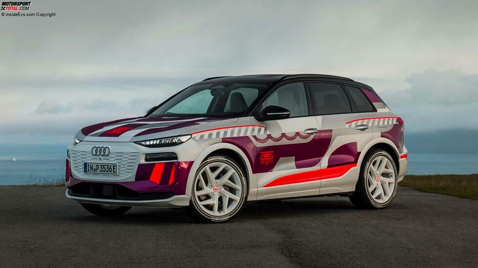 Audi Q6 e-tron (2024) seriennaher Prototyp