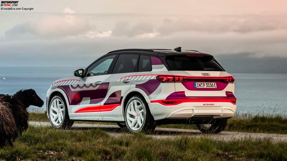Erster Fahrtest des Audi Q6 E-Tron Prototyps 2025
