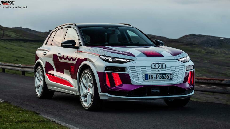 Erster Fahrtest des Audi Q6 E-Tron Prototyps 2025