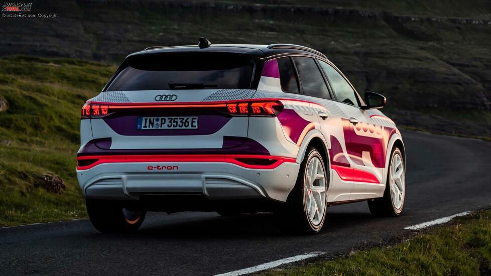 Erster Fahrtest des Audi Q6 E-Tron Prototyps 2025