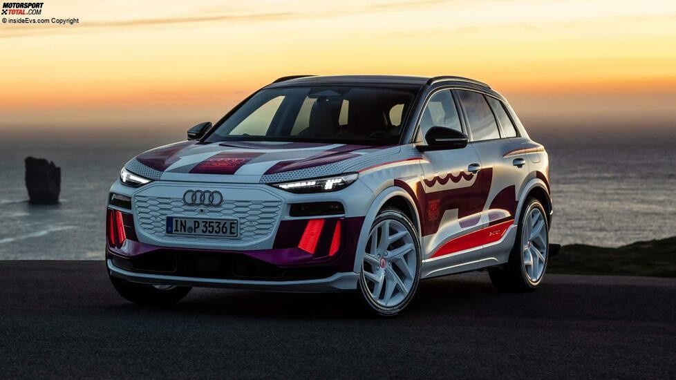 Erster Fahrtest des Audi Q6 E-Tron Prototyps 2025