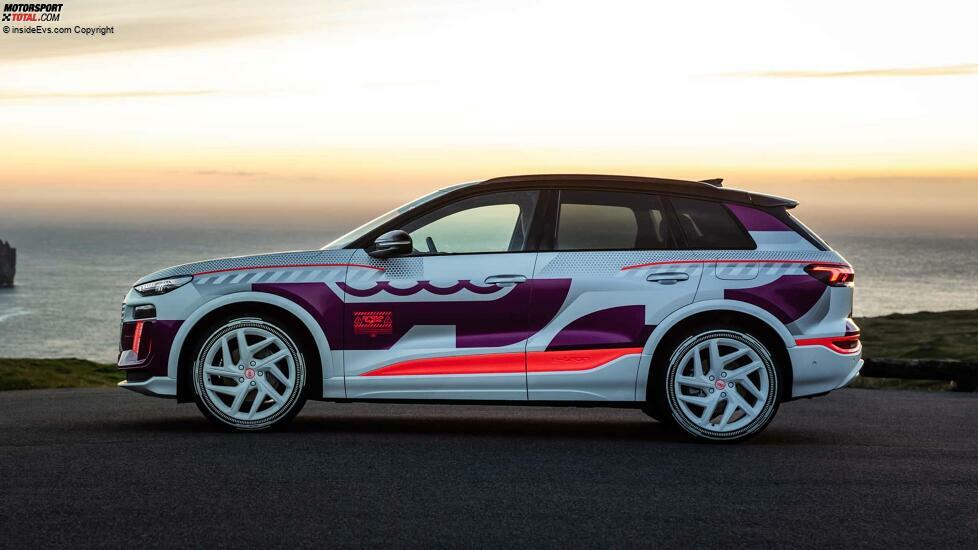 Erster Fahrtest des Audi Q6 E-Tron Prototyps 2025