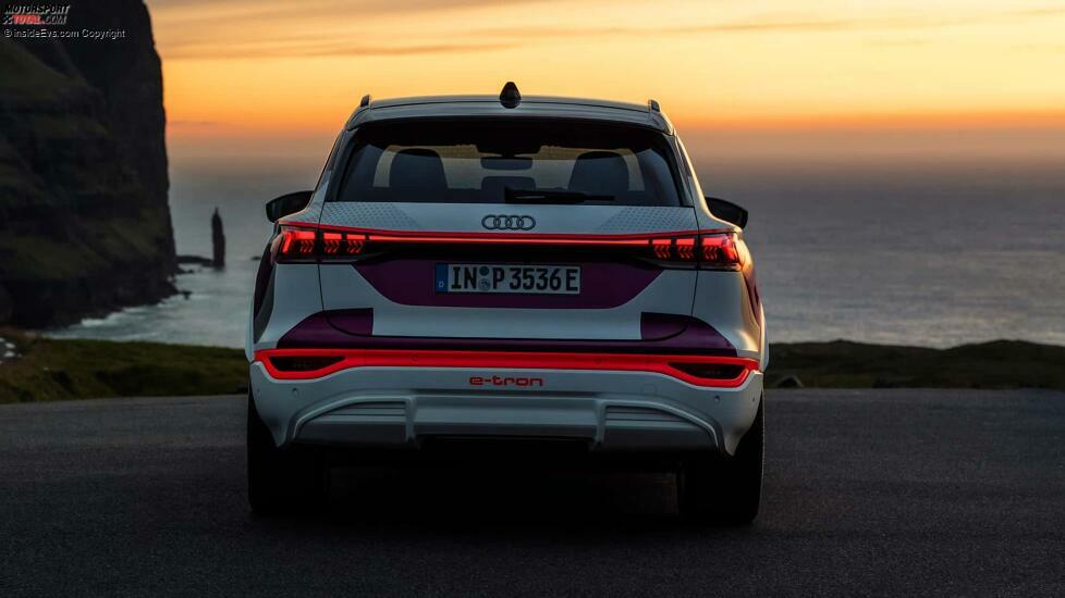 Erster Fahrtest des Audi Q6 E-Tron Prototyps 2025