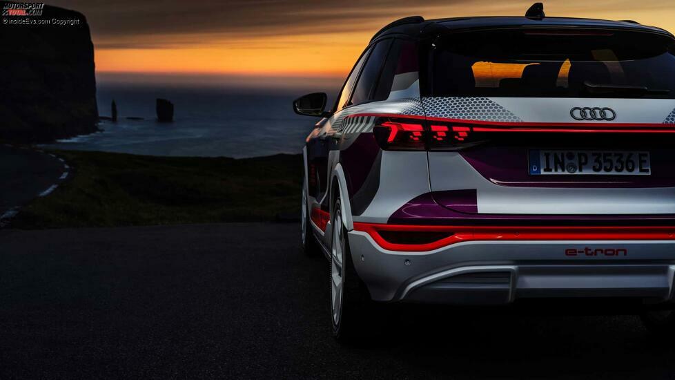 Erster Fahrtest des Audi Q6 E-Tron Prototyps 2025