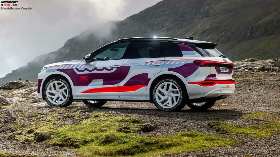 Erster Fahrtest des Audi Q6 E-Tron Prototyps 2025