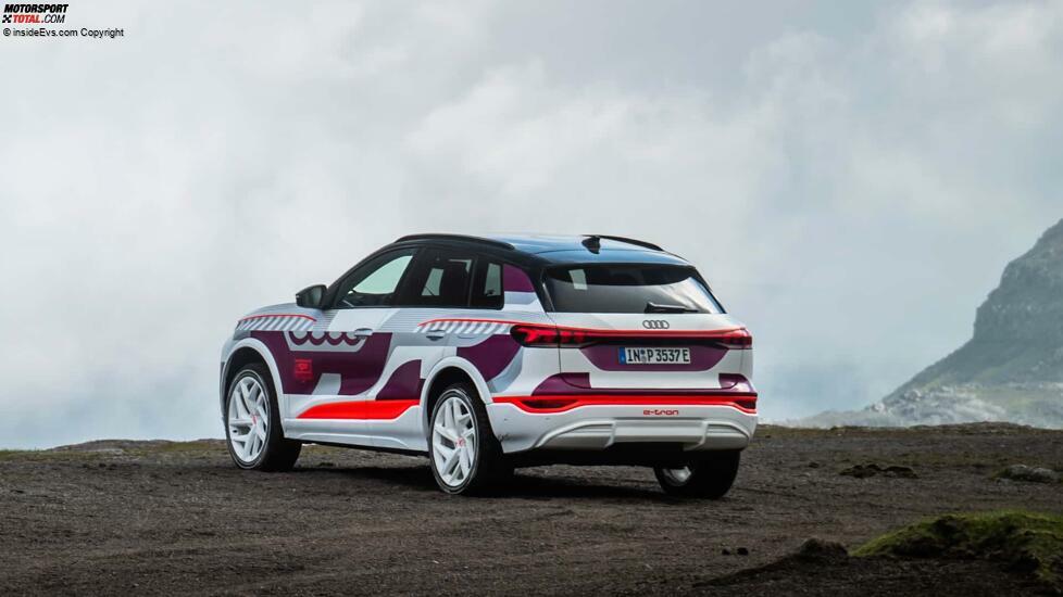 Erster Fahrtest des Audi Q6 E-Tron Prototyps 2025