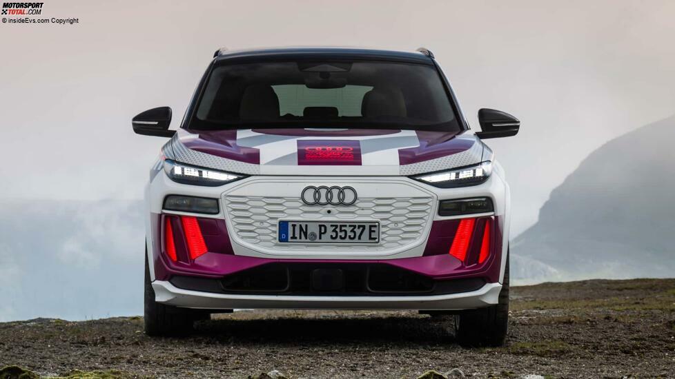 Erster Fahrtest des Audi Q6 E-Tron Prototyps 2025