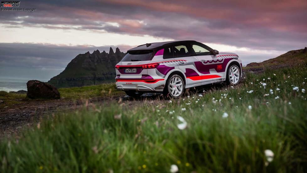 Erster Fahrtest des Audi Q6 E-Tron Prototyps 2025