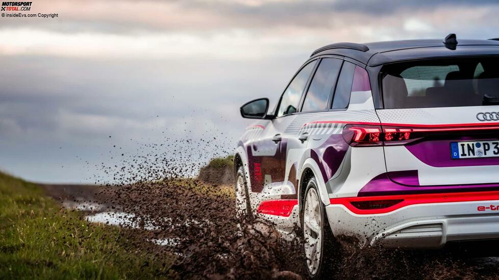 Erster Fahrtest des Audi Q6 E-Tron Prototyps 2025