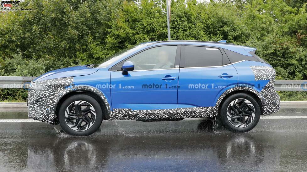 Nissan Qashqai (2024) mit Facelift als Erlkönig