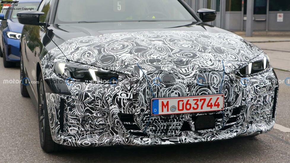 BMW i4 mit Facelift als Erlkönig