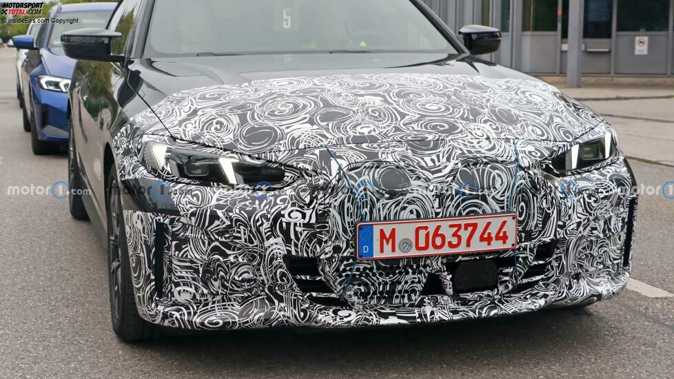 BMW i4 mit Facelift als Erlkönig