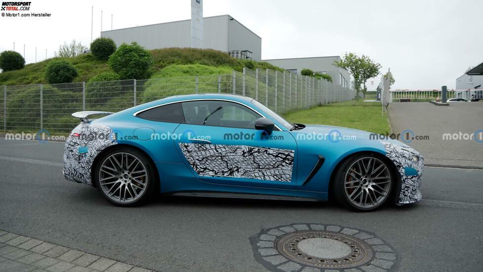Mercedes-AMG GT Coupe (2024) kaum noch getarnt