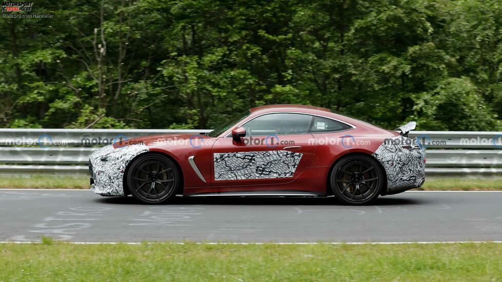 Mercedes-AMG GT Coupe (2024) kaum noch getarnt