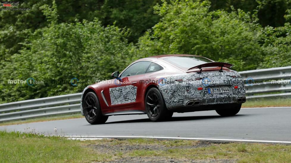 Mercedes-AMG GT Coupe (2024) kaum noch getarnt