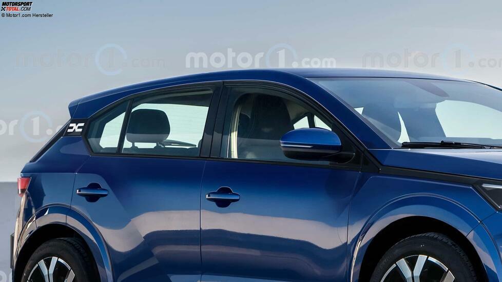 Dacia Sandero (2027) im Rendering von Motor1.com